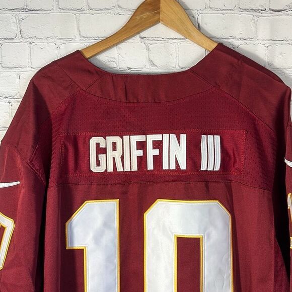 Nike Washington Redskins NFL Robert Griffin III On Field Football Jersey 52 NEW - Picture 6 of 10